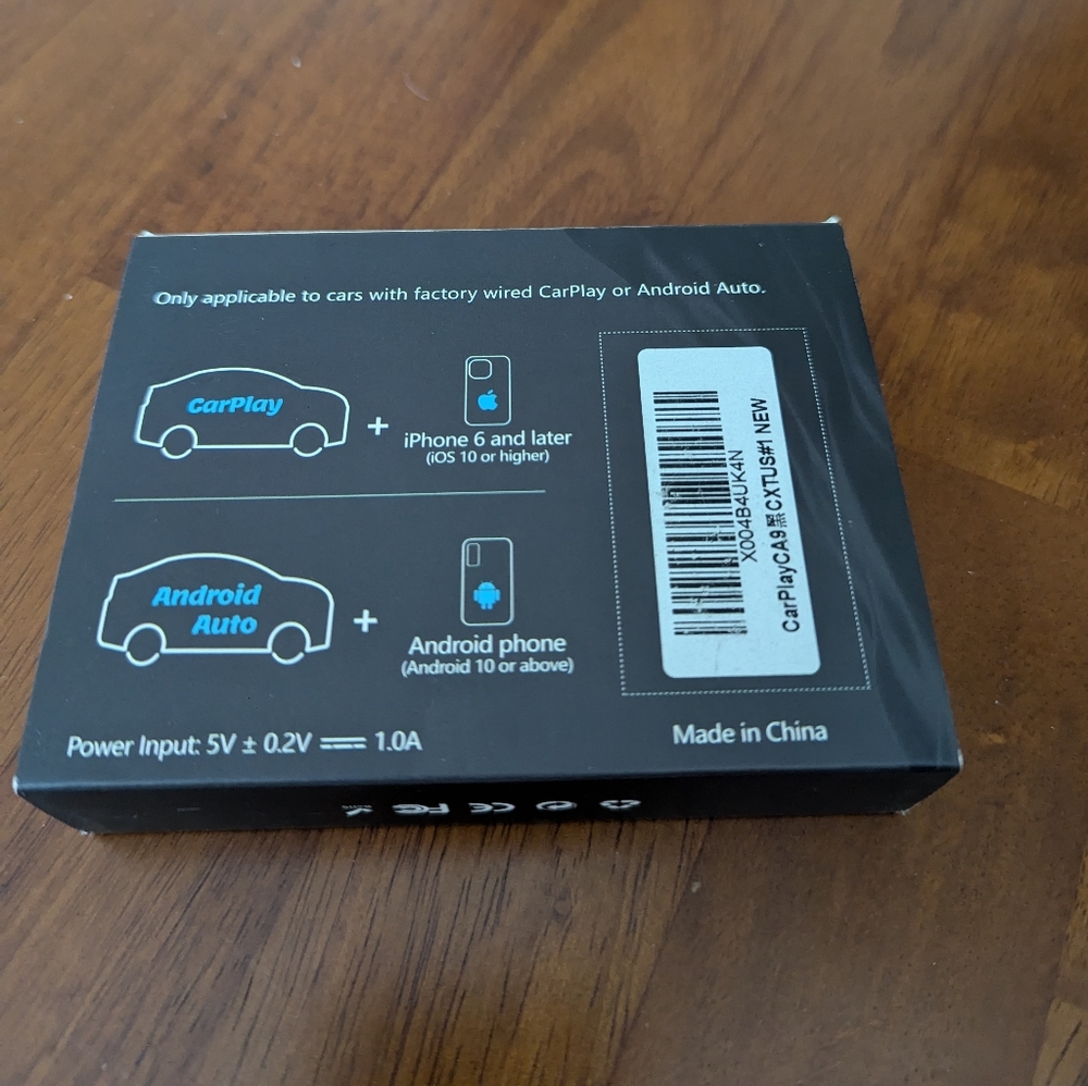 Wireless Car Play Adapter or Android Auto Adapter - Picture 2 of 8